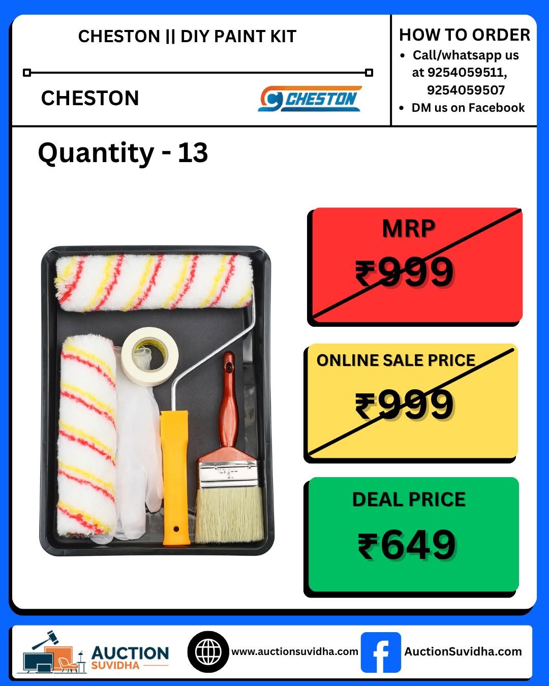 🎨 CHESTON PAINT SPRAYERS & DIY PAINT KIT 🎨